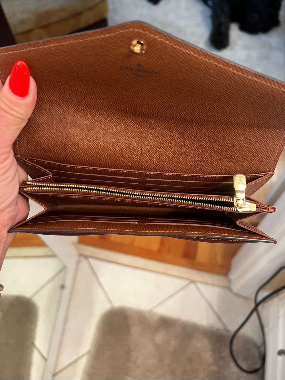 Louis Vuitton Sarah Wallet Authentic - Picture 12 of 12